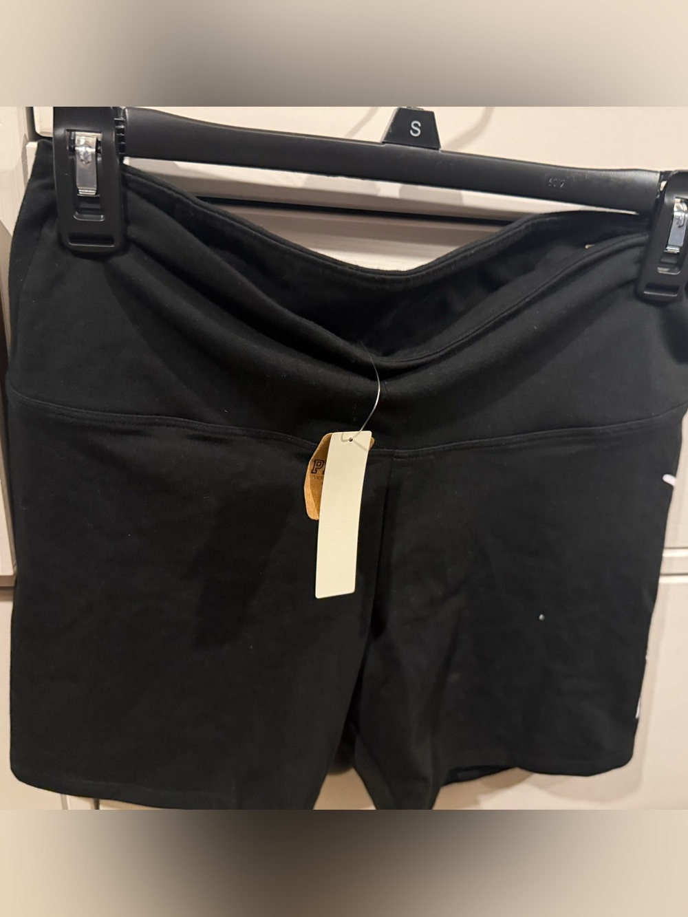 PINK Victoria's Secret Black Bike Shorts